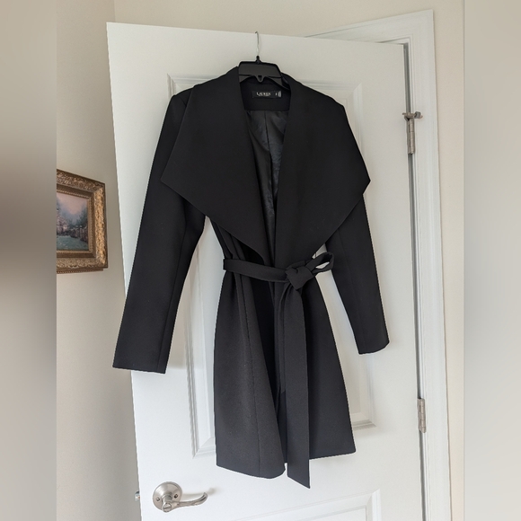 Lauren Ralph Lauren Elegant Black Women's Coat - Picture 10 of 10